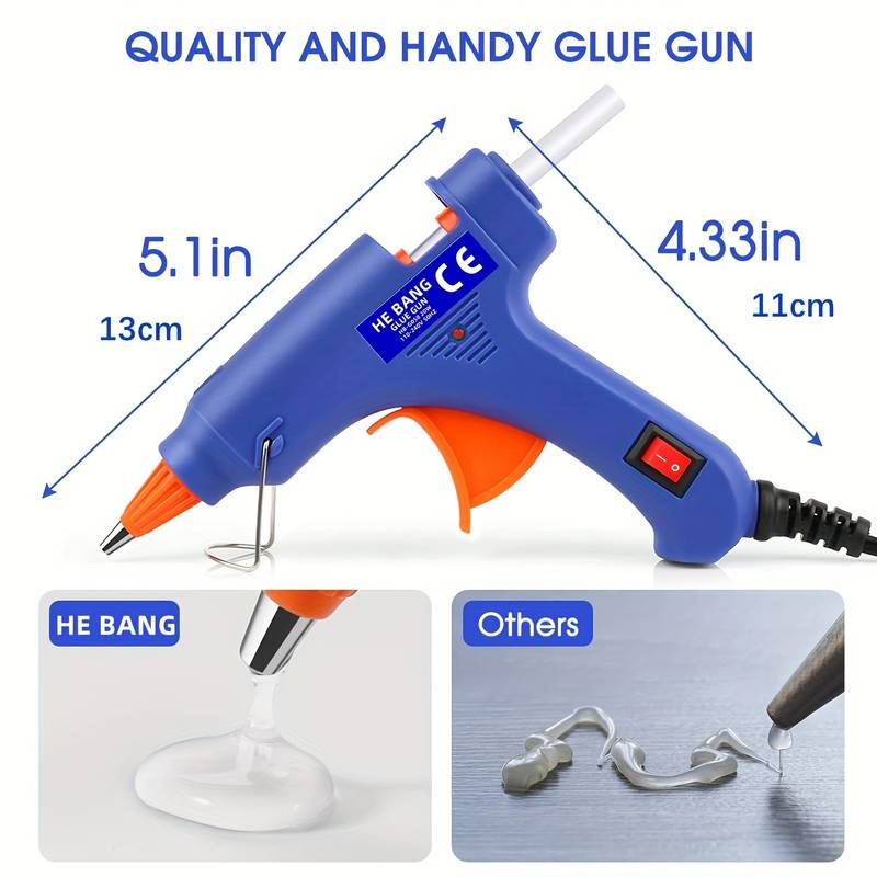 Glue Gun Mini Glue Gun Set With Glue Sticks - Temu